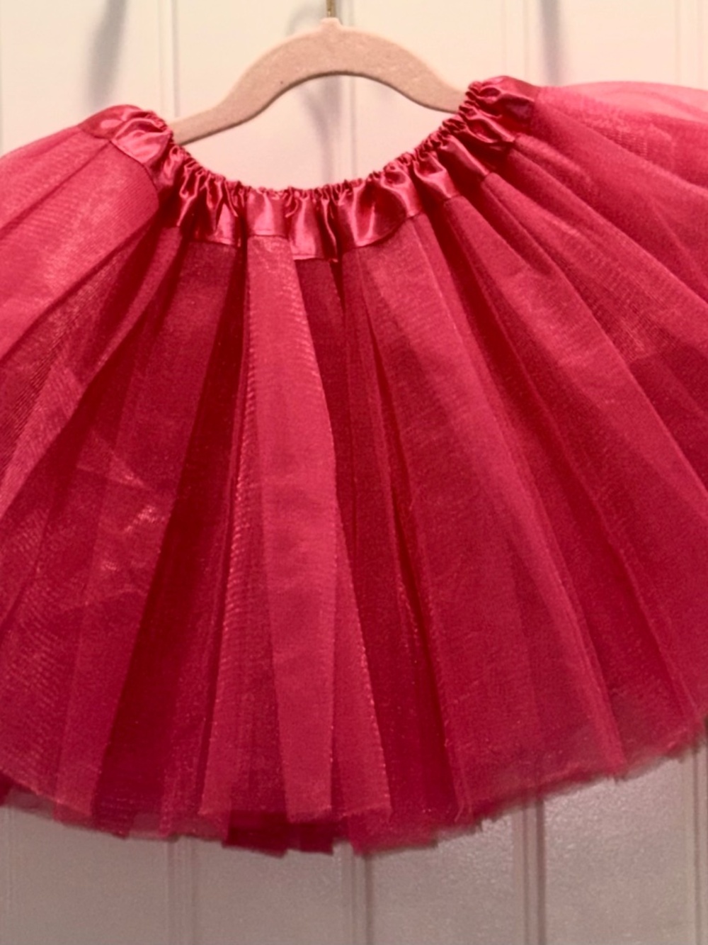 Girls Size 5 Pink Tulle Tutu Skirt